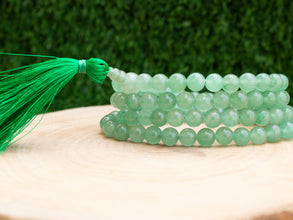 Green Aventurine Tassel Mala