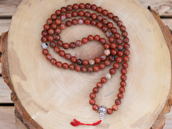 Jasper Prayer Bead Mala