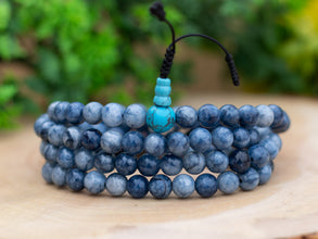 Natural Agate Stone Mala