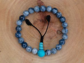 Natural Agate Wrist Mala