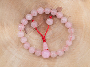 Rose Quartz Wrist Mala